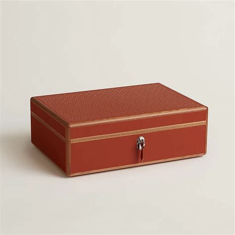 71120205487012 hermes|Amalthee Metamorphose d'H watch box, large model.